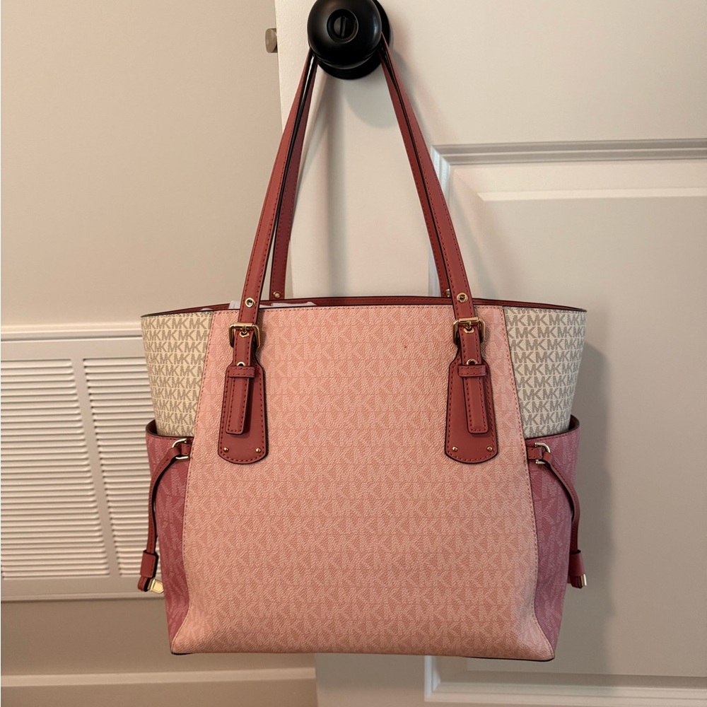 MICHAEL KORS Voyager East/West Tote Smokey Rose multi one size - Picture 2 of 7
